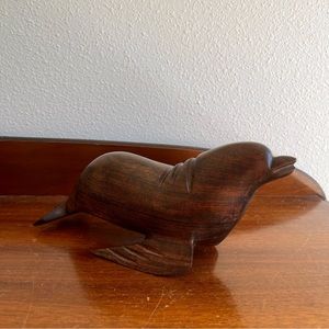 wooden seal